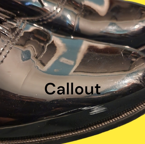 Gateway Formal Black Patent Tuxedo Footwear - Sz. 11.5 - Picture 7 of 7